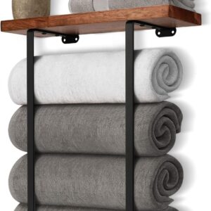 Wall-Mounted Bathroom Towel Rack