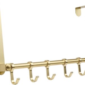 Adjustable Over-the-Door Hook Rack